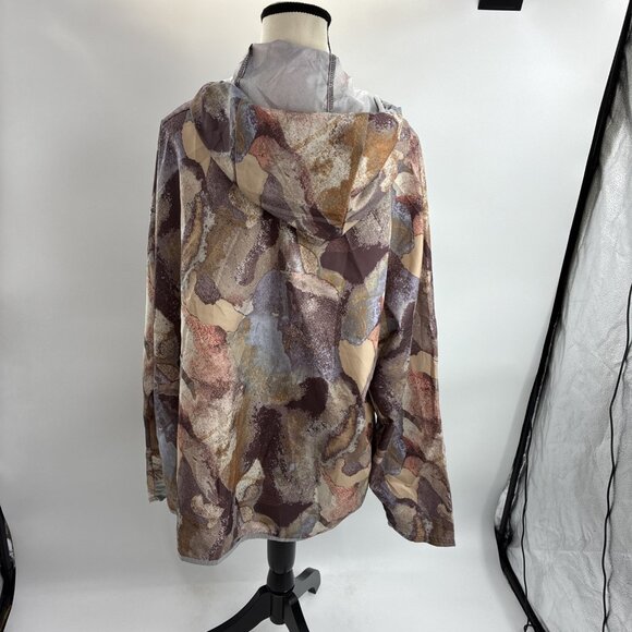 All In Motion Womens Size XL Full Zip Hoodie Jacket Abstract Print Activewear - Picture 6 of 8